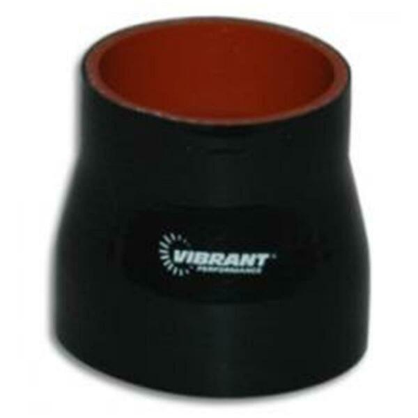 Vibrant 3.5 in. I.D x 2.5 in. I.D Reducer Coupler, Black V32-2764